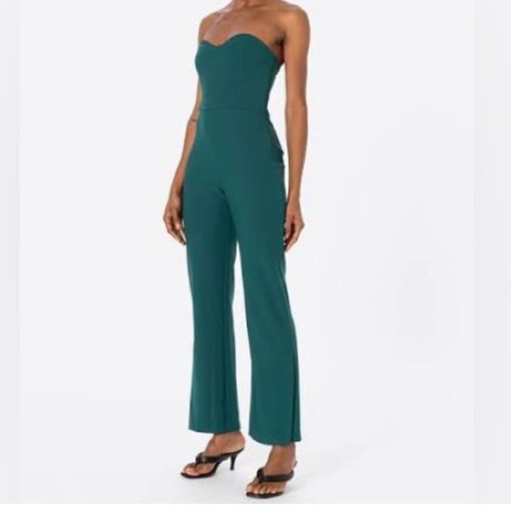 Abercrombie & Fitch Women's Hunter Green Jumpsuit‎